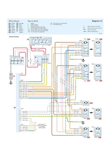 Peugeot 406 Towbar Wiring Diagram