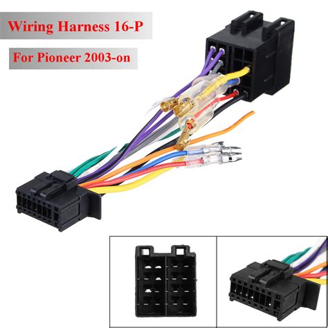 Pioneer 16 Pin Wiring Harness Diagram